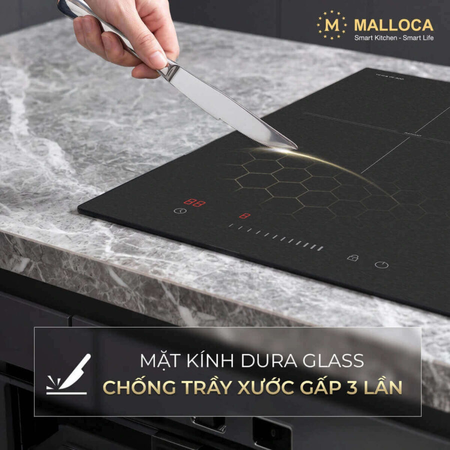Alternative view of Bếp từ domino 1 vùng nấu Malloca MDI301
