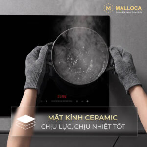 Alternative view of Bếp từ 2 vùng nấu Malloca MIH02ECO