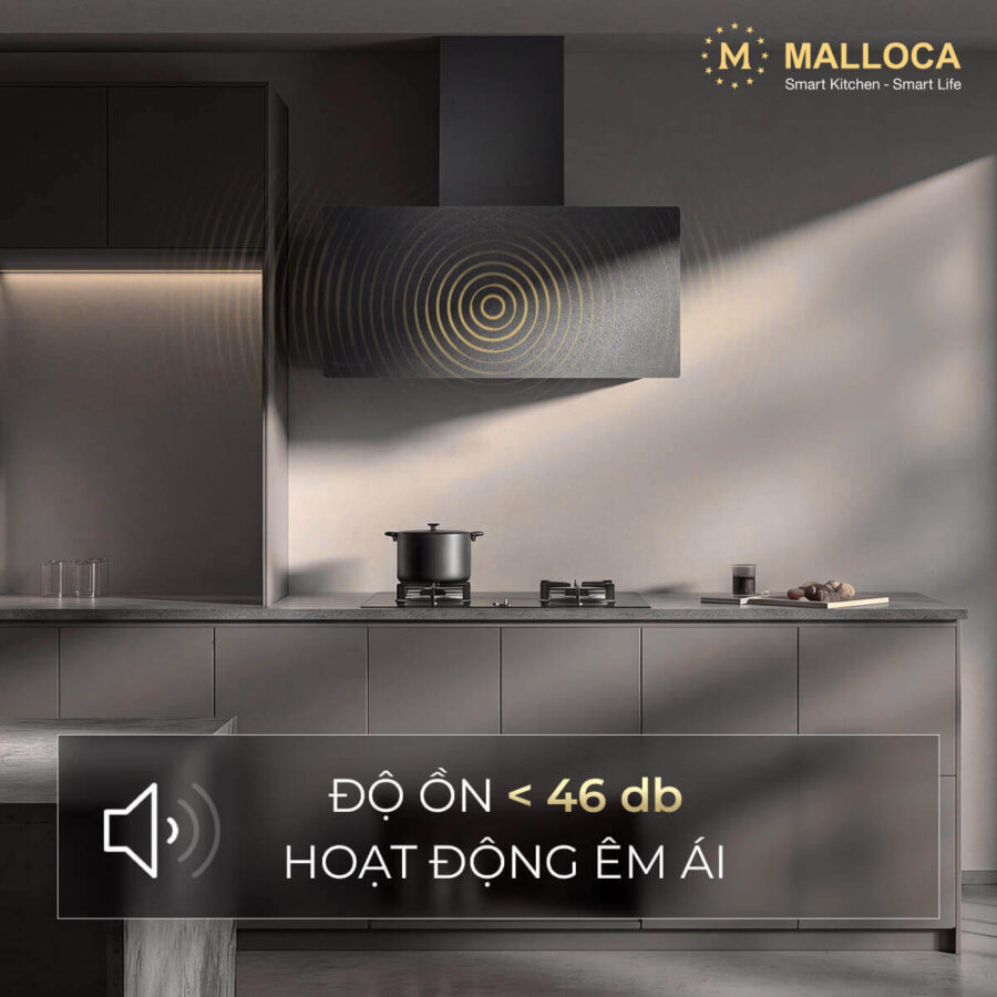 Máy hút mùi áp tường dạng chữ T Malloca VERTICAL MH900VTC - Ảnh 4