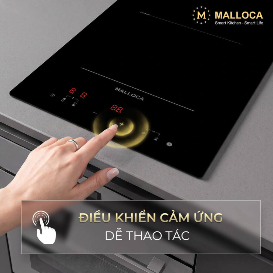 Bếp từ domino 2 vùng nấu Malloca MDI302FZ - Ảnh 5