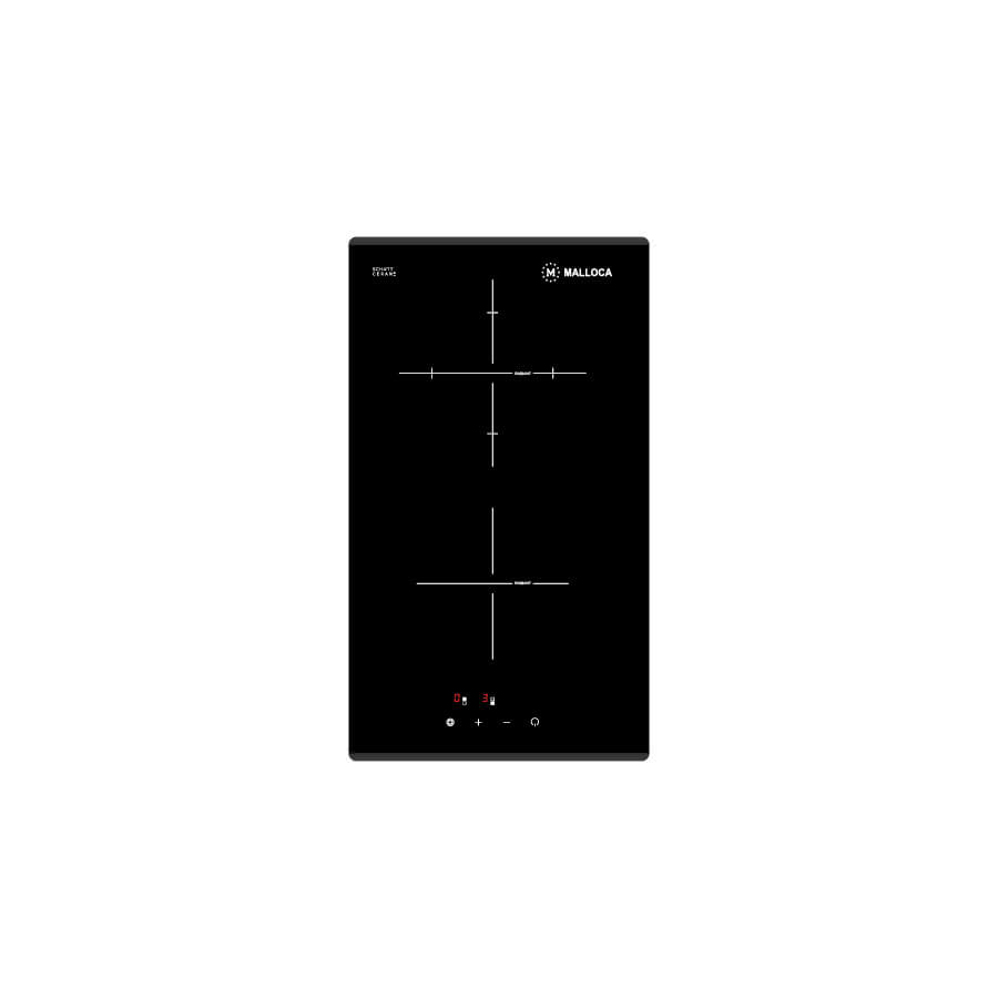 Bếp hồng ngoại domino 2 vùng nấu Malloca MDR302