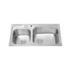 Chậu rửa chén 2 hố Inox 304 Malloca MS1003New