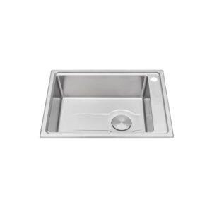 Chậu rửa chén 1 hố Inox 304 lắp âm hoặc lắp nổi Malloca MS5066W