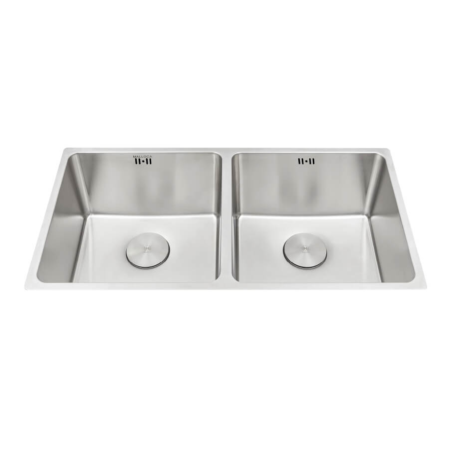 Chậu rửa chén 2 hố Inox 304 Malloca MS6075