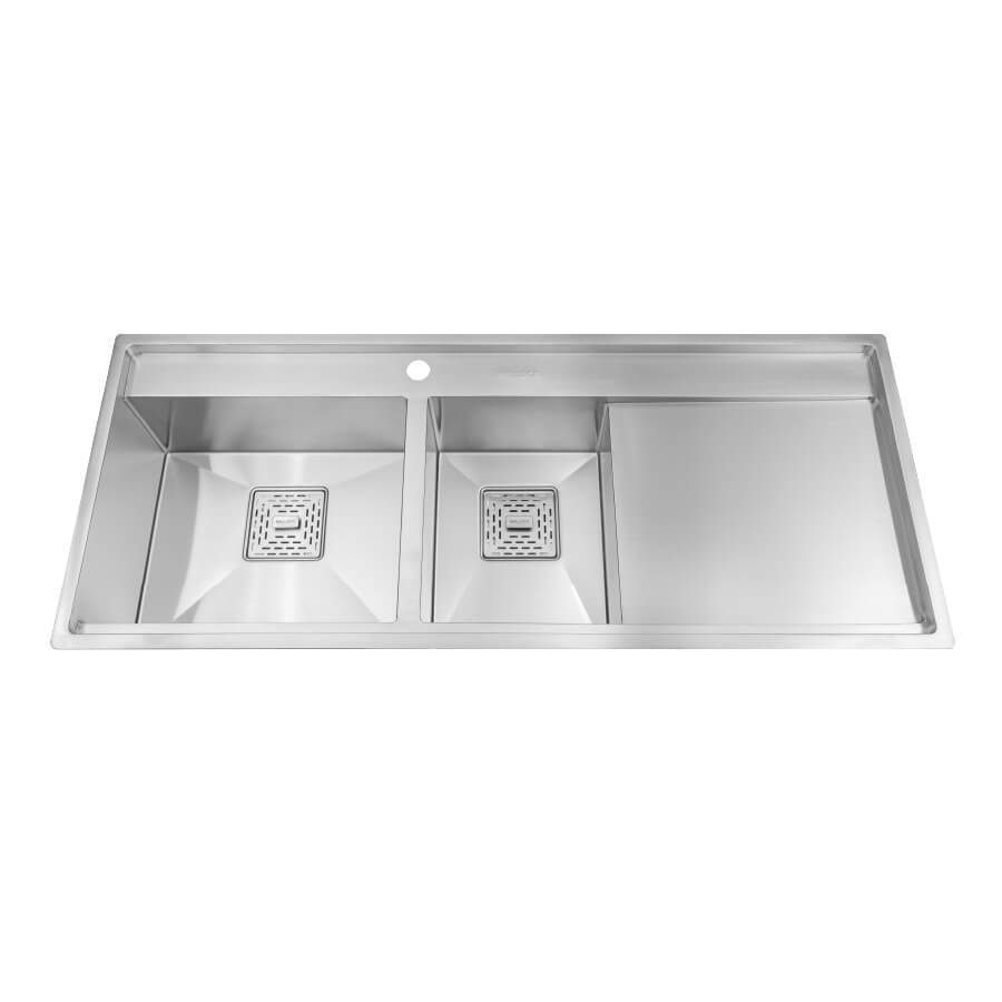 Chậu rửa chén 2 hố Inox 304 Malloca MS6306ST