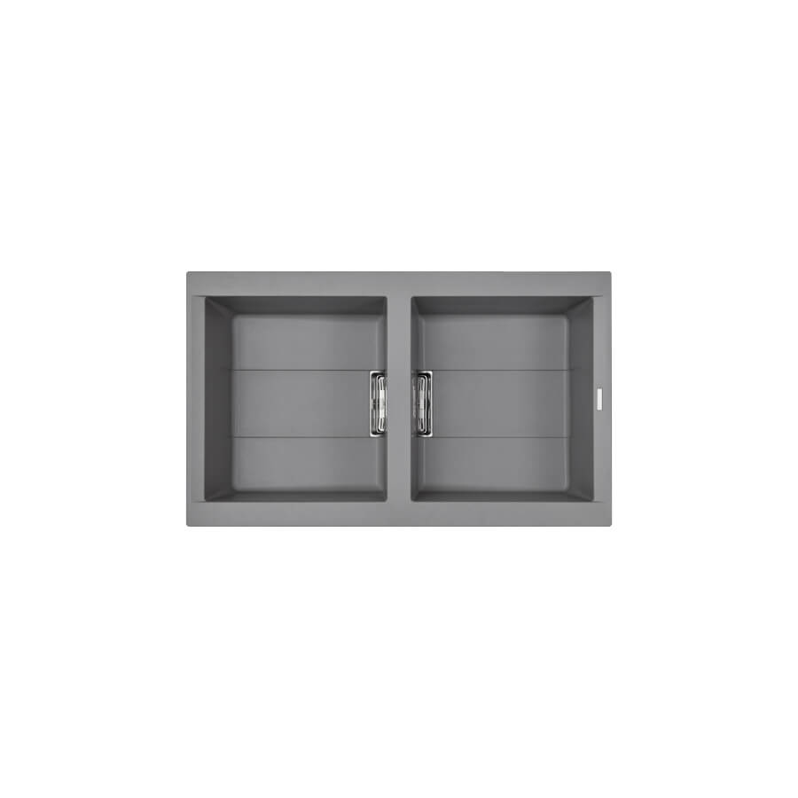 Chậu rửa chén đá Granite 2 hố Malloca SMART K450