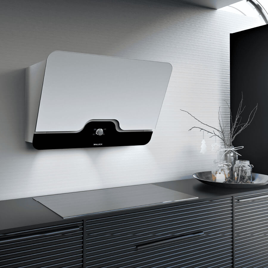 Alternative view of Máy hút mùi áp tường dạng nghiêng Malloca DRIVE F152W