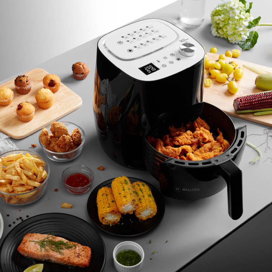 Nồi chiên không dầu 3L Malloca MAF09B