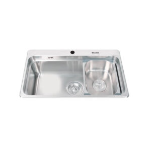 Chậu rửa chén 1 hố Inox 304 Malloca MS1022D