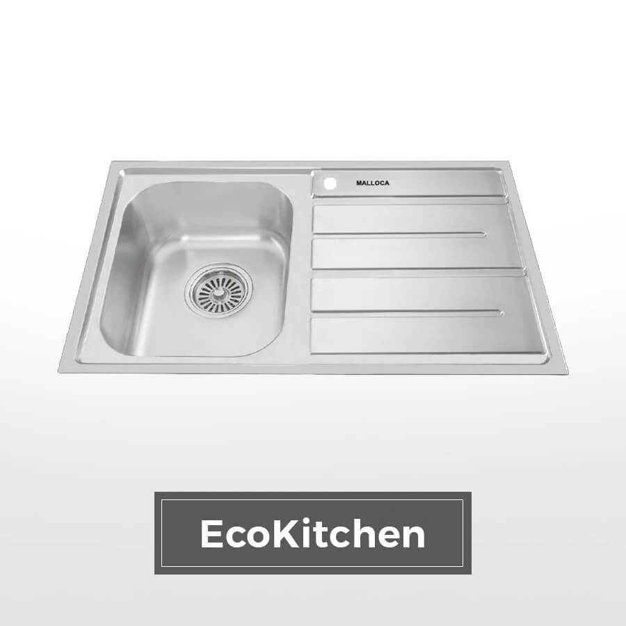 Chậu rửa chén 1 hố Inox 304 Malloca MS1017NEW