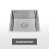 Chậu rửa chén 1 hố Inox 304 lắp âm hoặc lắp nổi Malloca MS6054