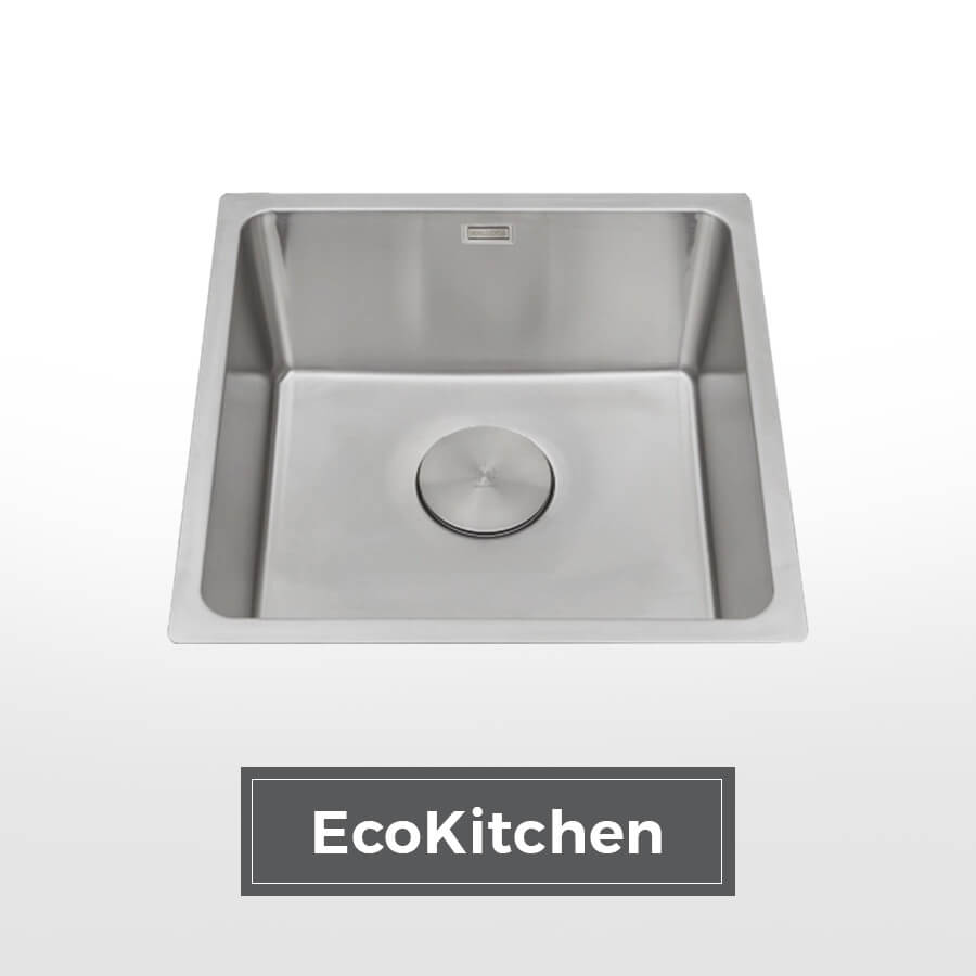 Chậu rửa chén 1 hố Inox 304 lắp âm hoặc lắp nổi Malloca MS6054