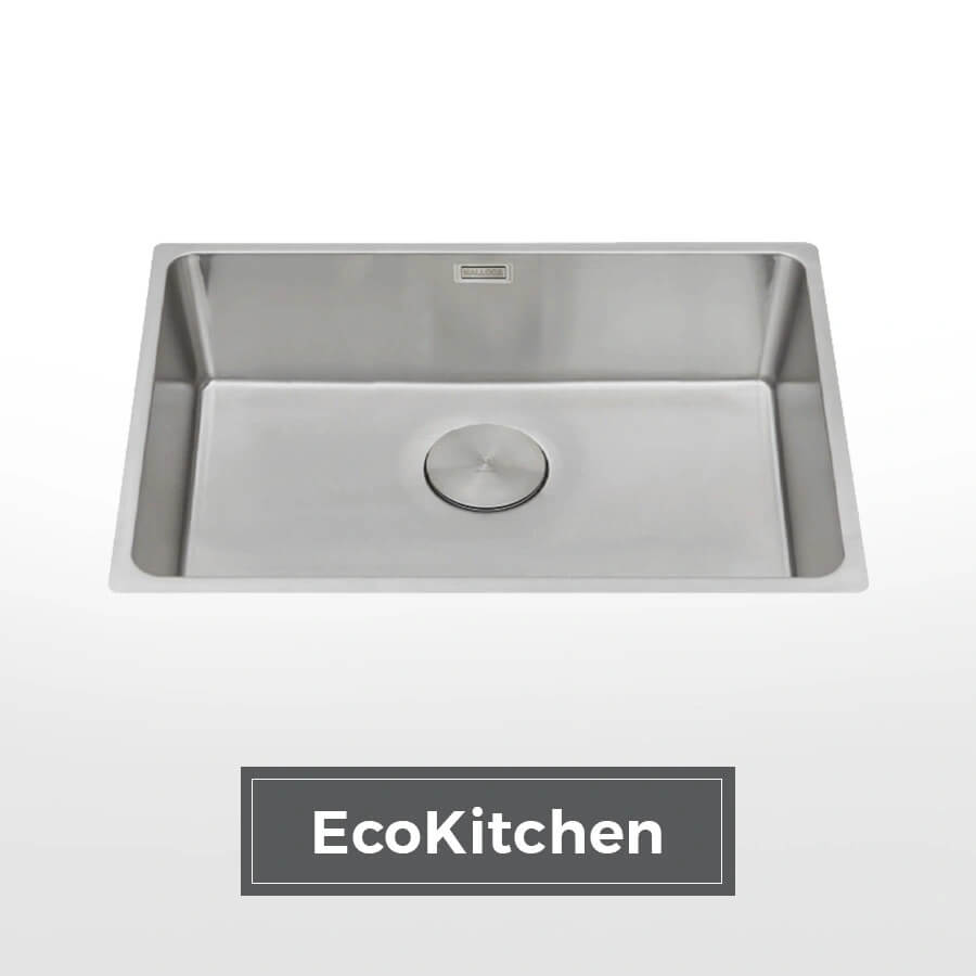 Chậu rửa chén 1 hố inox 304 lắp âm hoặc lắp nổi Malloca MS6074