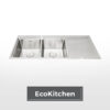 Chậu rửa chén 2 hố Inox 304 Malloca MS7818