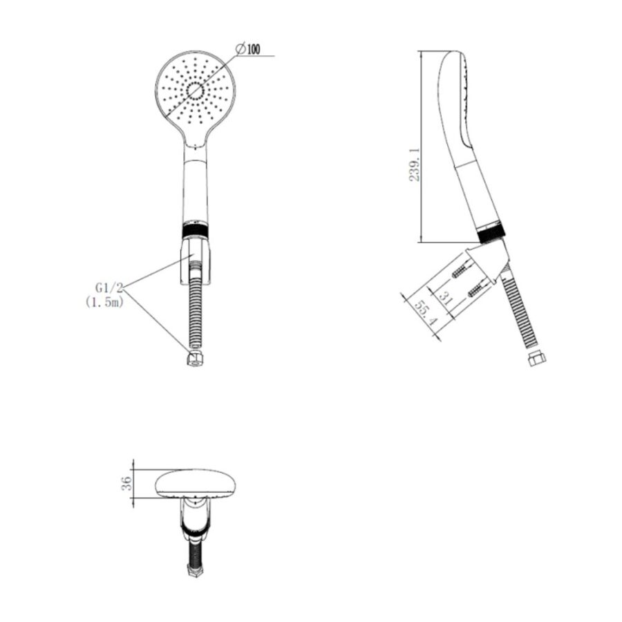 Bộ sen American Standard WF-1M11+WF-5263 nóng lạnh (WF1M11 + WF5263)