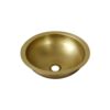 Chậu lavabo đặt bàn Kanly bằng đồng BL2111