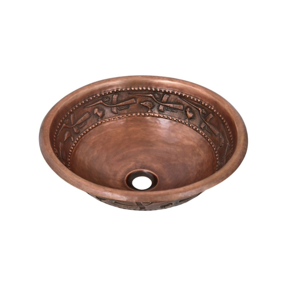 Chậu lavabo đặt bàn Kanly bằng đồng BL2622