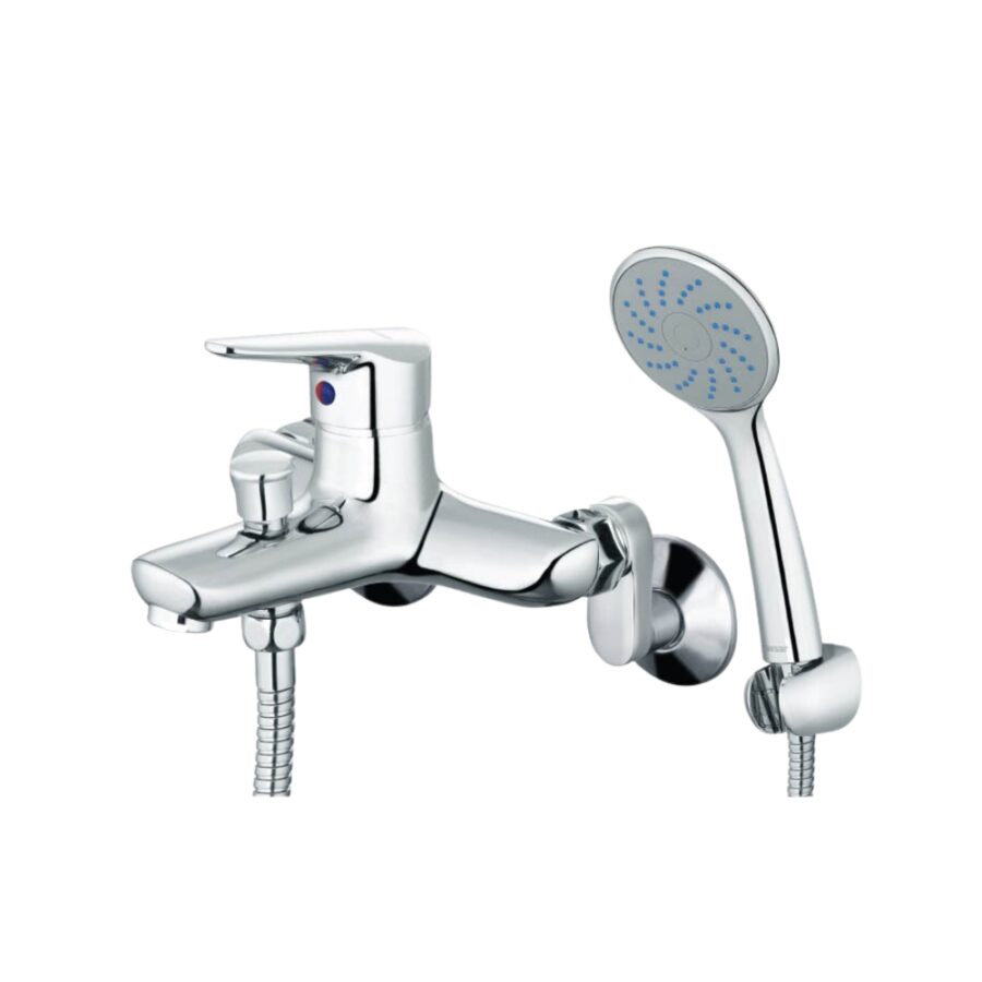 Bộ sen cây tắm đứng nóng lạnh Caesar BS122+S123C
