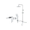 Bộ sen cây tắm đứng nóng lạnh Caesar BS126+S843C