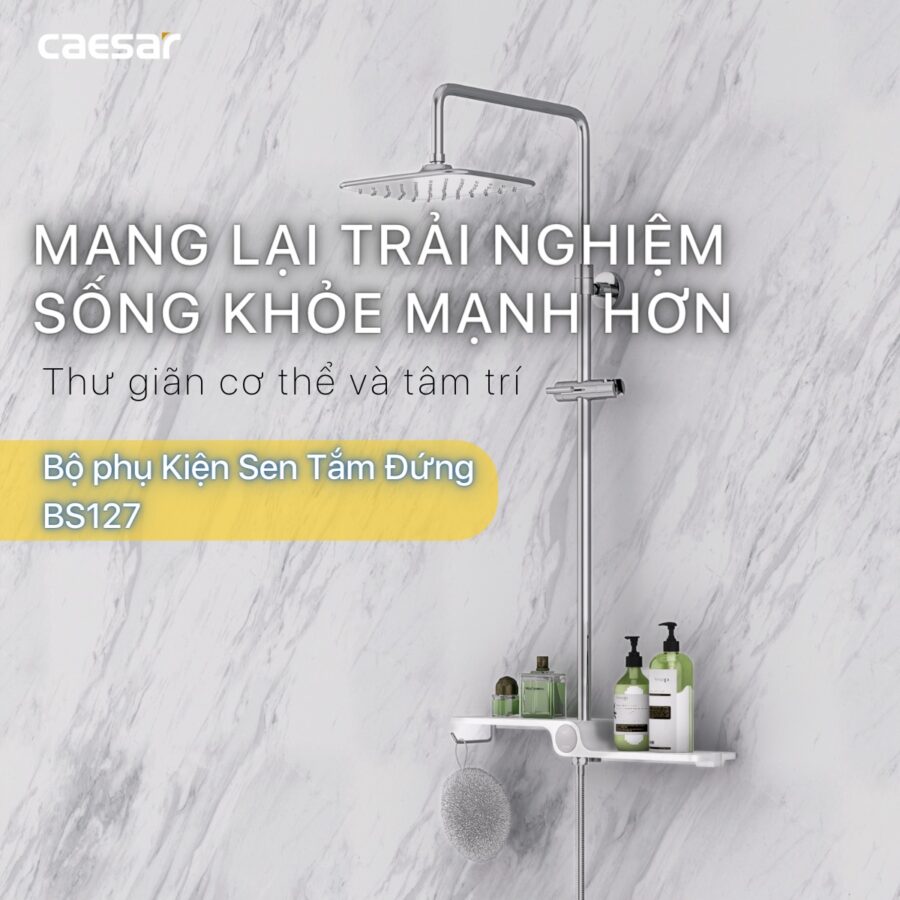 Sen cây tắm đứng Caesar BS127