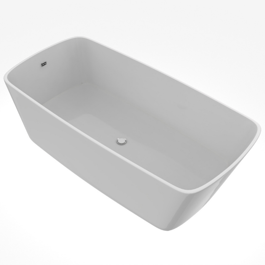 Bồn tắm đặt sàn đá American Standard BTAS9831 Zenistone 1.8m