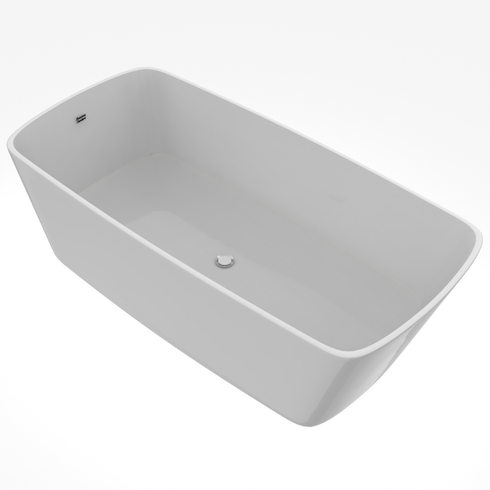 Bồn tắm đặt sàn đá American Standard BTAS9831 Zenistone 1.8m