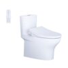 Bồn cầu 1 khối nắp điện tử Caesar C1394F+TAF610H