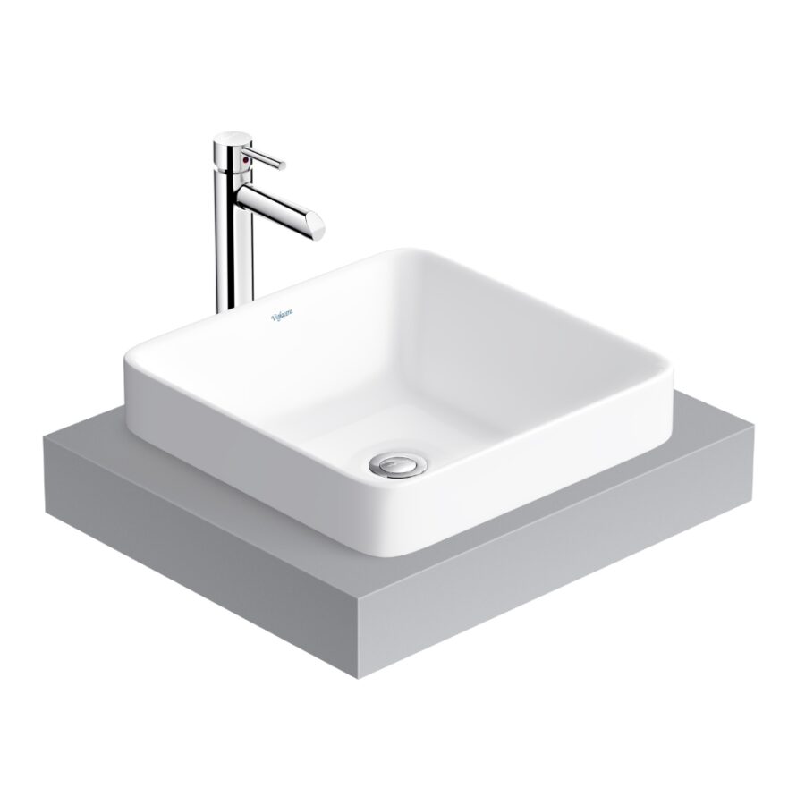 Chậu lavabo dương vành Viglacera CD20