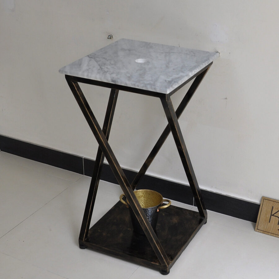 Bàn đặt chậu lavabo mặt đá Kanly FP07