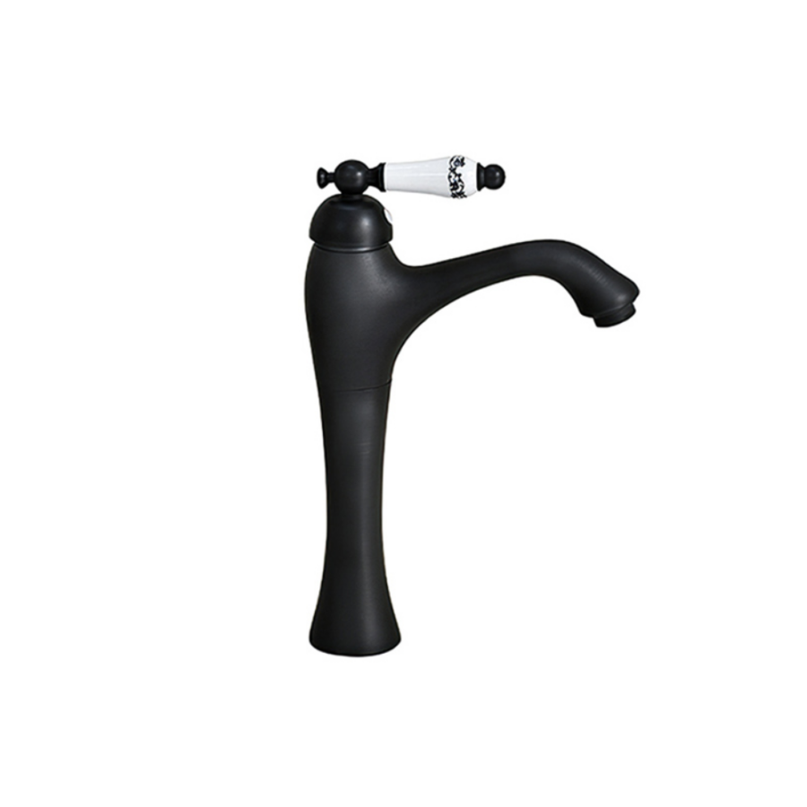 Vòi rửa lavabo thân cao bằng đồng Kanly GCA17B