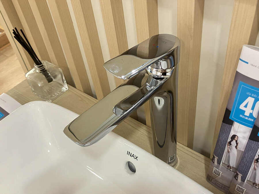 Vòi chậu lavabo nóng lạnh INAX LFV-612SH (LFV612SH)