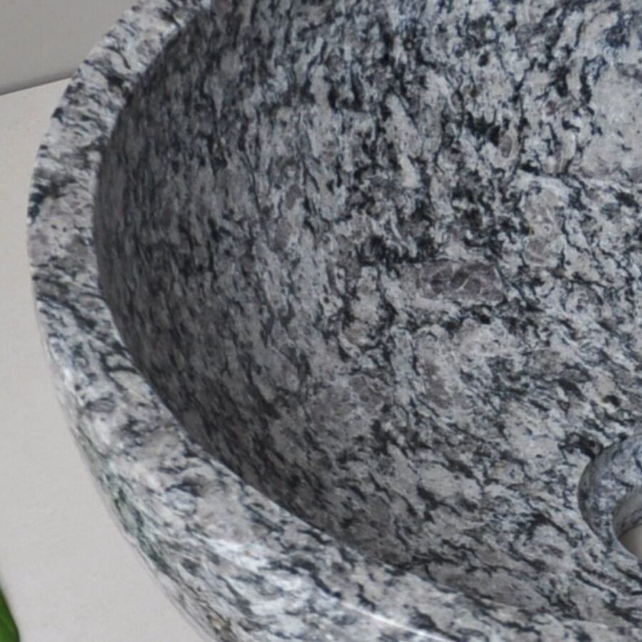 Chậu lavabo đặt bàn Kanly đá granite MAR16V