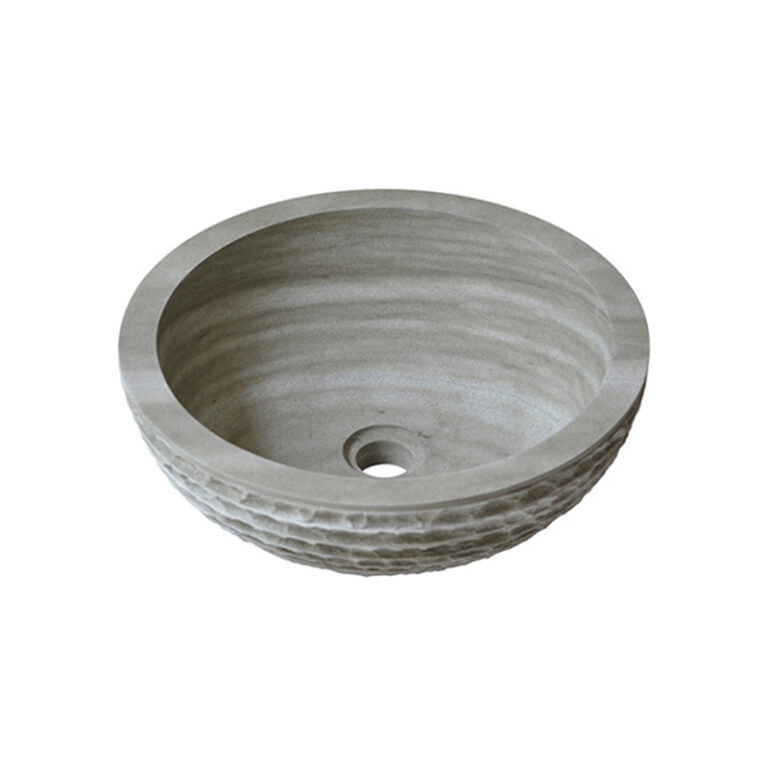 Chậu lavabo đặt bàn Kanly đá Marble MAR25Bi