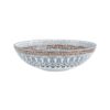 Chậu lavabo đặt bàn Kanly sứ hoa văn SU715