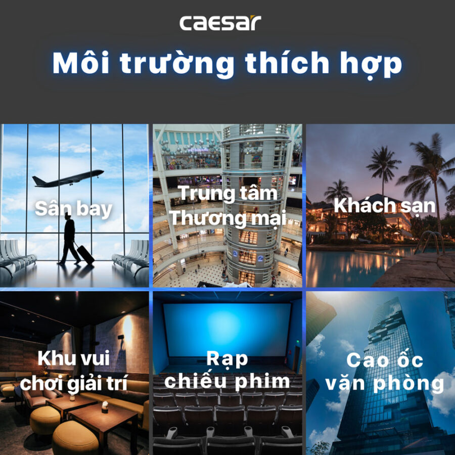 Bồn tiểu nam treo tường kèm van xả cảm ứng và máy tạo ozon Caesar U0233+A637