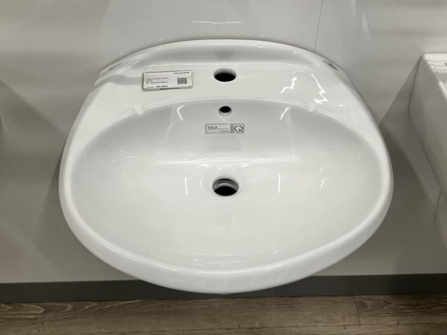 Chậu rửa lavabo treo tường Viglacera VTL3