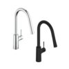 Vòi bếp American Standard WF-0916 / WF-9262 (WF0916) (WF9262) dây rút nóng lạnh