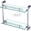 KỆ KÍNH PHÒNG TẮM HAI TẦNG BN500
